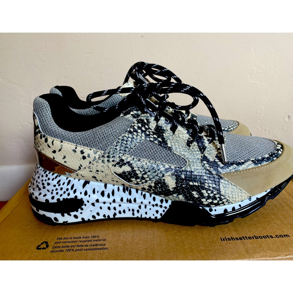 Steve Madden Sneakers Barra Silver Multi Glitter Trainers